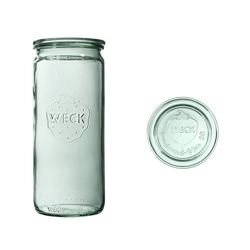 WECK - Słoik Zylinder 1040 ml z pokrywą - 6 szt
