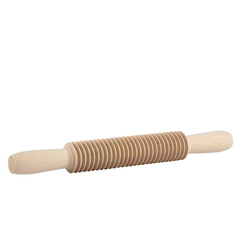 Kuchenprofi - wałek do krojenia makaronu, tagliatelle 5 mm, drewno grabowe, dł. 31 cm