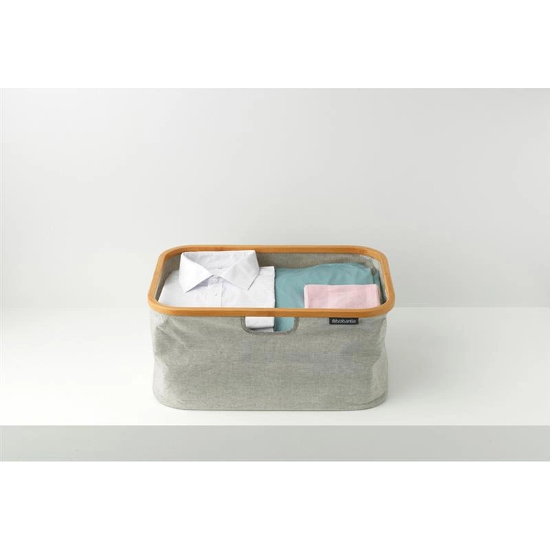 Brabantia - Składany kosz na pranie 40L szary
