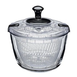 Kuchenprofi - suszarka do sałaty, szkło borokrzemowe/tworzywo sztuczne, śred. 24,5 cm, 4,0 l FRESH