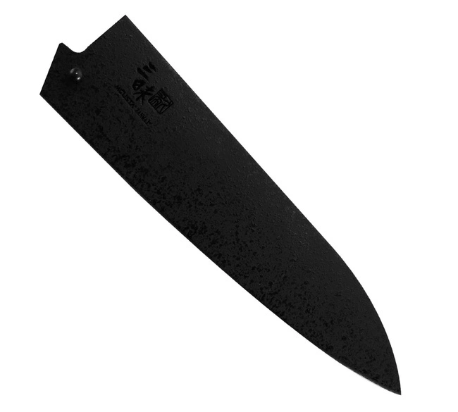 Mcusta - Drewniana Saya Black ochraniacz na nóż Szefa kuchni 18 cm