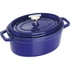 Staub - garnek żeliwny owalny 2.35 l, niebieski