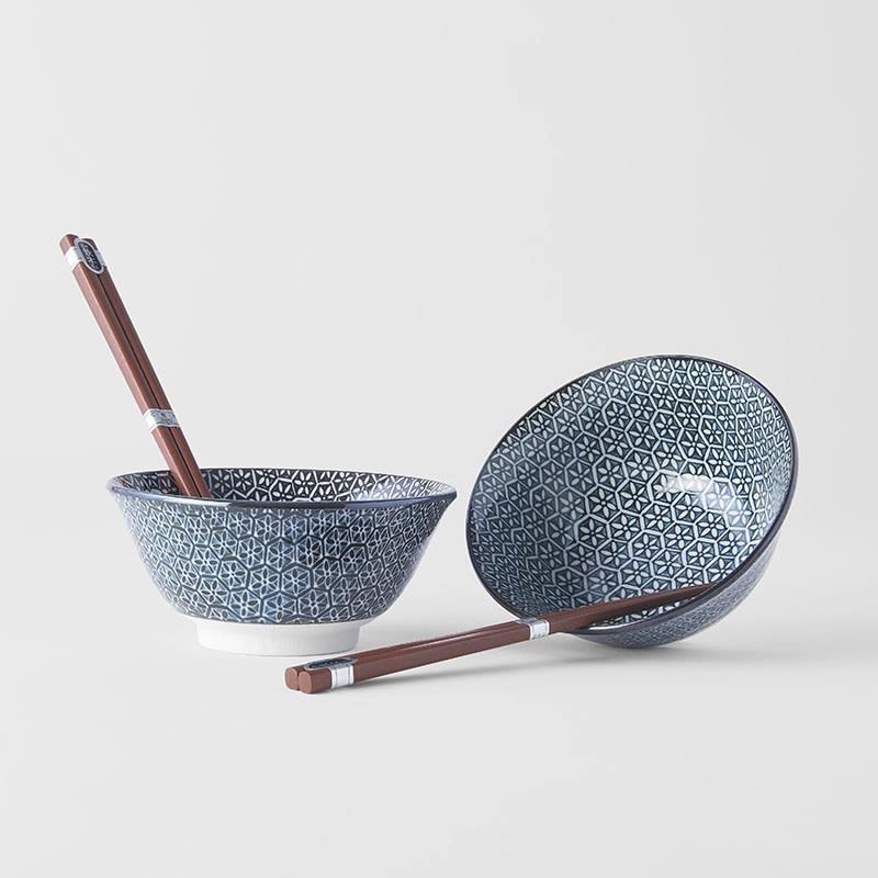 Made in Japan - Zestaw 2 miseczek Geo Flower