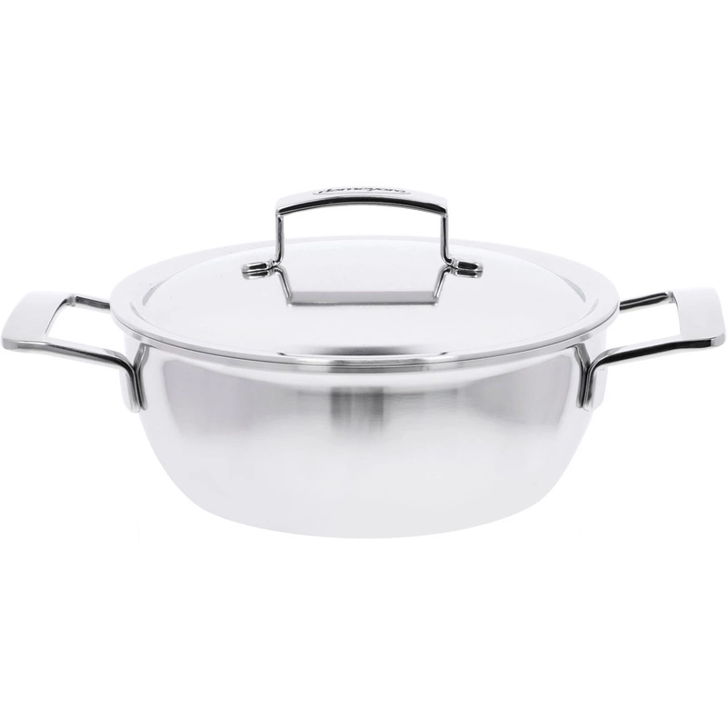 Demeyere - SILVER 7 Garnek niski stożkowy z pokrywką 3.3 ltr