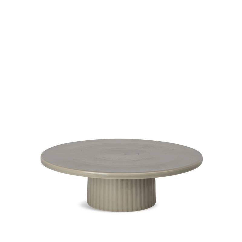 Sagaform - patera, kamionka, śred. 25,5 x 8 cm Flora