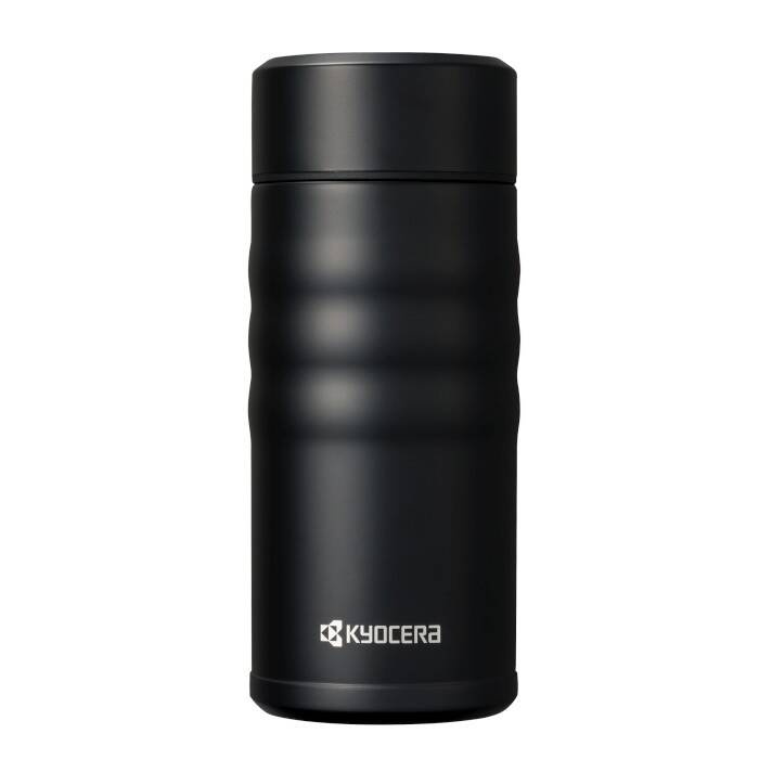 Kyocera - Kubek termiczny 350 ml Twist Top, czarny