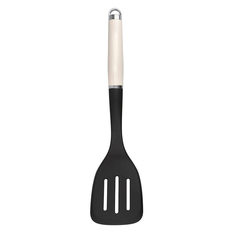 KitchenAid Culinary Tools - łopatka kuchenna z otworami CORELINE Almond Cream