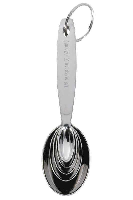 Cuisipro - Miarki łyżki ze stali nierdzewnej 5 szt.