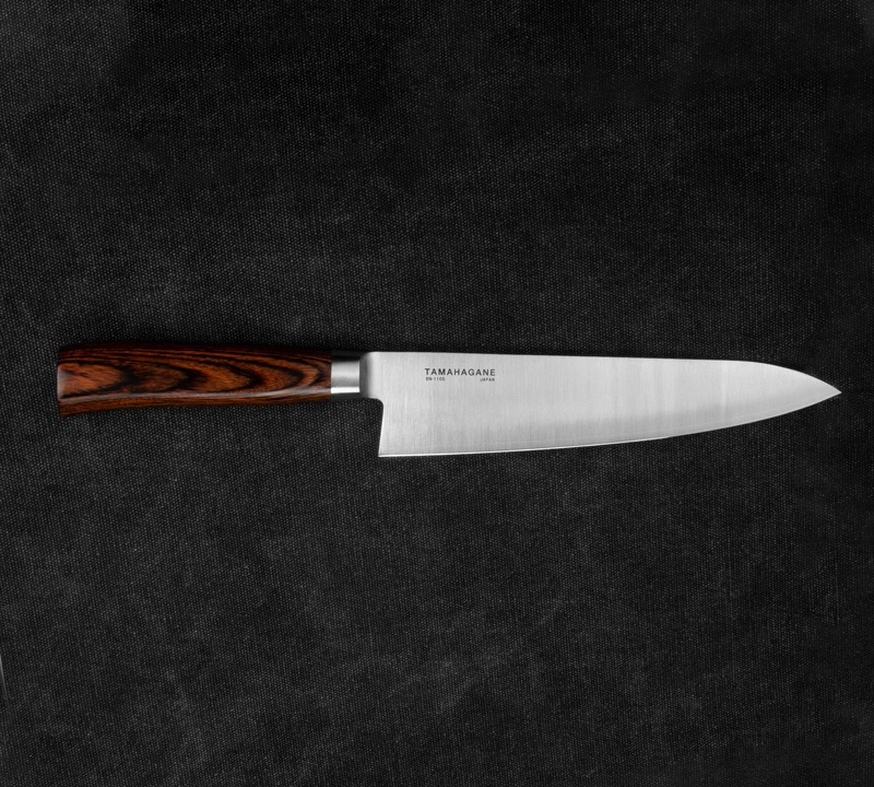 Tamahagane - SAN Brown Nóż Szefa 21cm