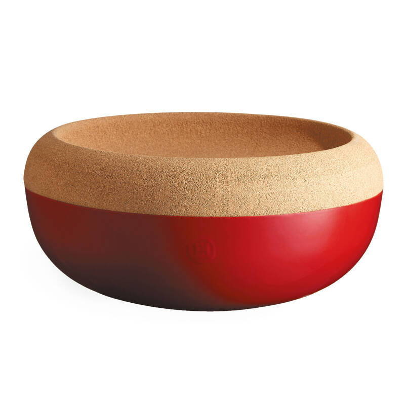 Emile Henry - Duża misa na owoce i warzywa 35,8cm- czerwony