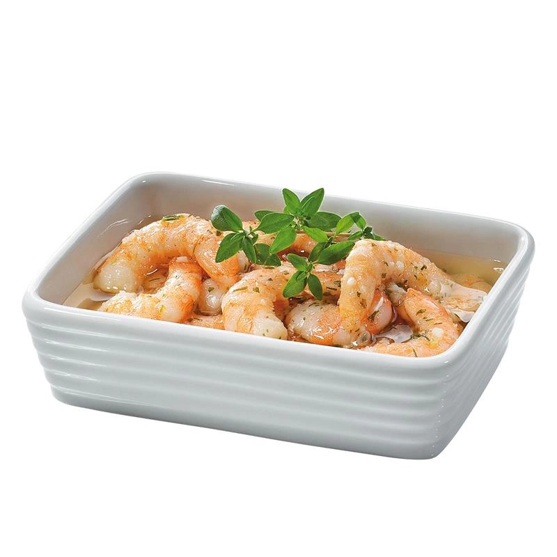 Kuchenprofi - minibrytfanna porcelanowa, 13x8x3,5 cm Burgund