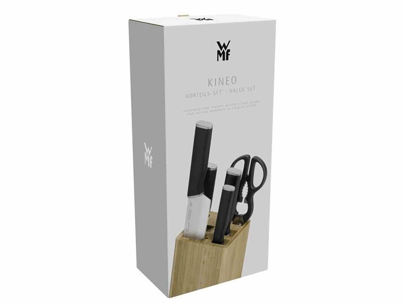 WMF - Zestaw noży w bloku 6 el Kineo