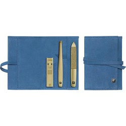 Zwilling - zestaw do manicure - niebieskie etui, 3 elementy Twinox