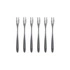 Byon - widelczyki do przekąsek, 6 szt., stal niedzewna, 12,5 cm Fiesta