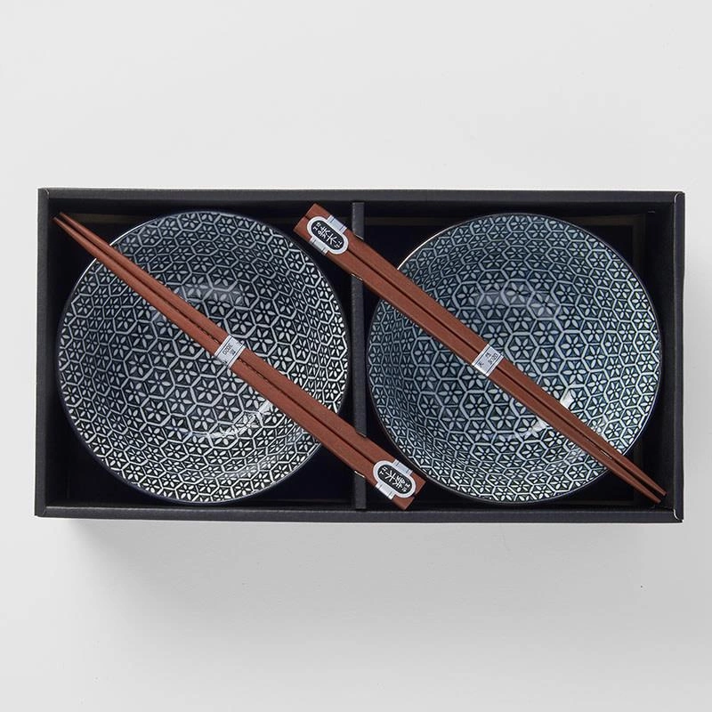 Made in Japan - Zestaw 2 miseczek Geo Flower