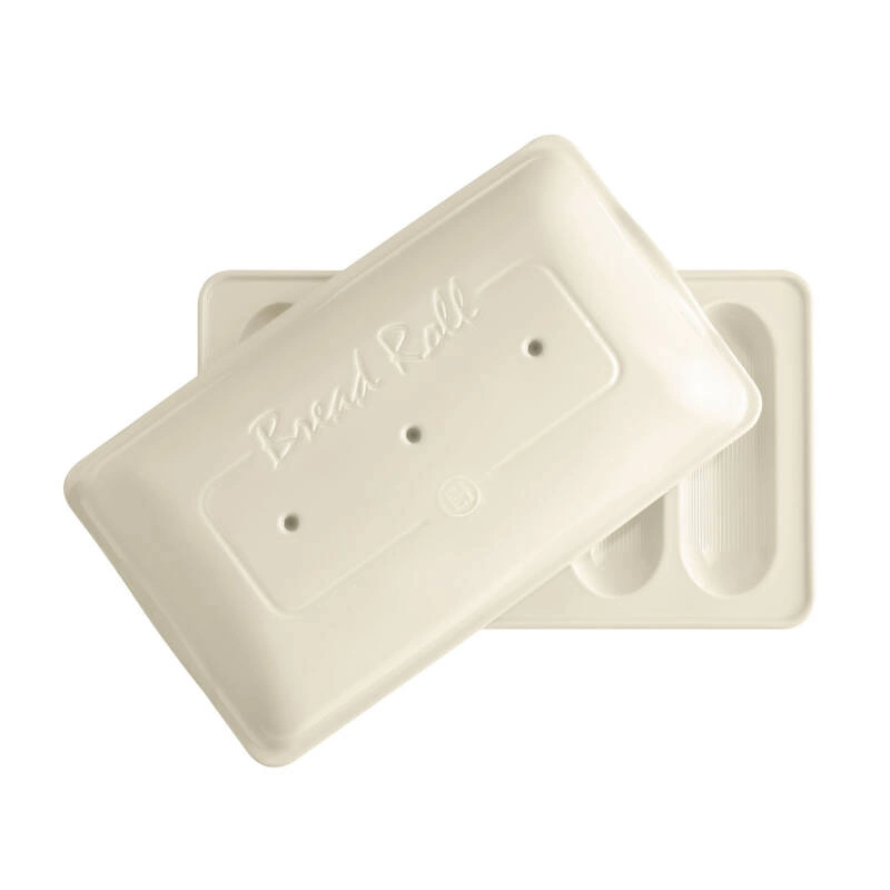 Emile Henry - Forma do wypieku 5 mini bagietek - kremowy