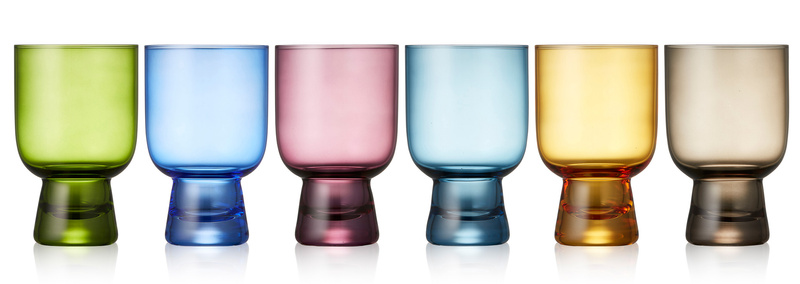 Lyngby Glas - Szklanki 300 ml 6 sztuk mix