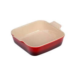 Le Creuset - Kwadratowa forma do pieczenia 23 x 23 cm - Wiśniowa
