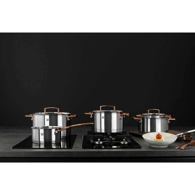 Zwilling - zestaw 5 garnków złoty Bellasera