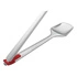 Cuisipro - Stalowe szczypce rozpinane do sałaty 29,7 cmsrebrny,czerwony