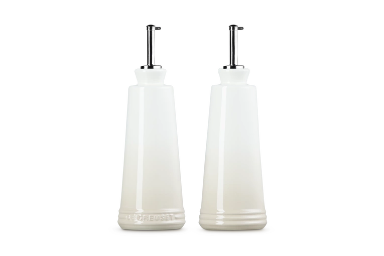 Le Creuset - Zestaw do oliwy i octu 300ml meringue