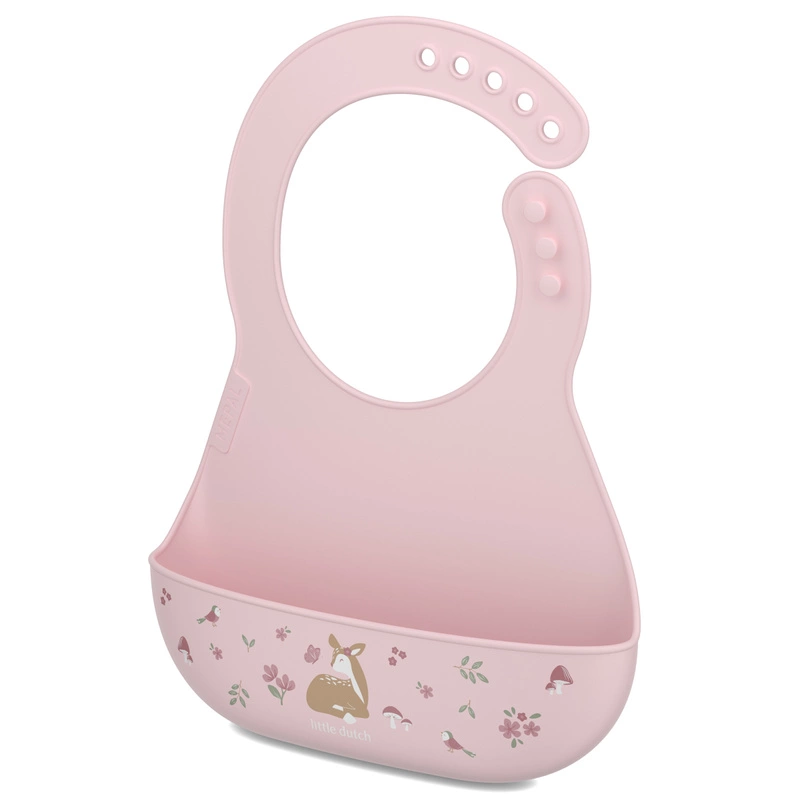 Mepal - Śliniak silikonowy z kieszonką Mio Fairy Garden