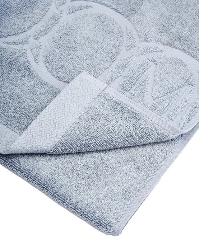 Officine Monogram - Ręcznik kąpielowy Monogram Opus 100x160cm szary