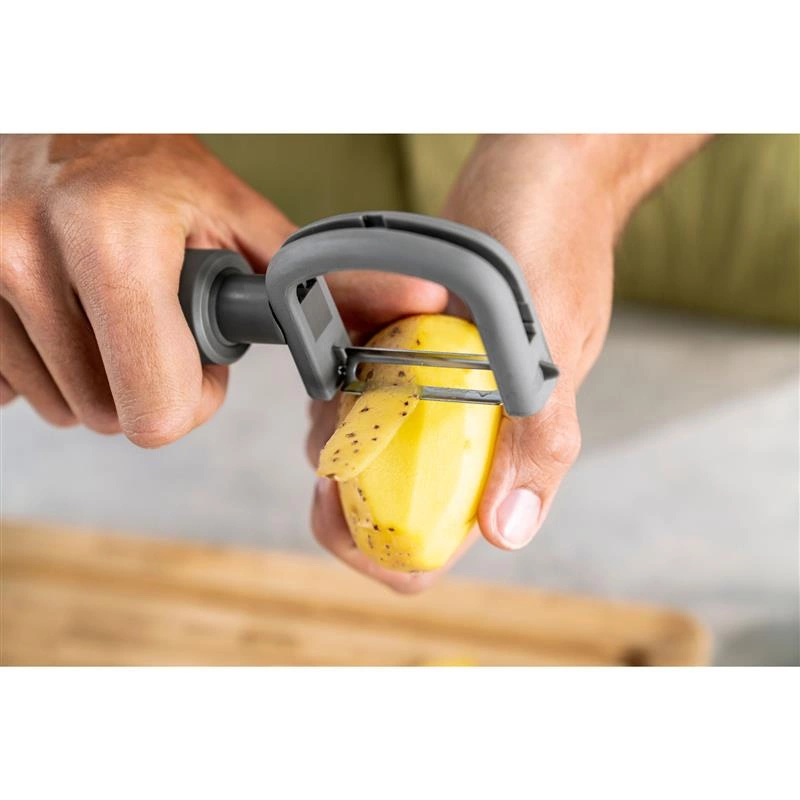 Zwilling - obieraczka do warzyw 2 w 1 szara Z-Cut