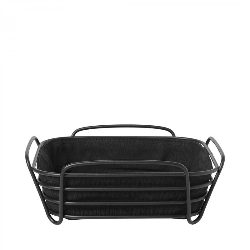 Blomus - KOSZYK NA PIECZYWO 25 CM CZARNO/CZARNY