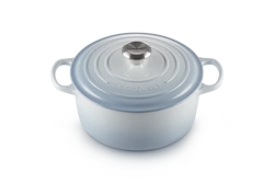 Le Creuset - garnek żeliwny Signature 24 cm 4,2 l Coastal Blue