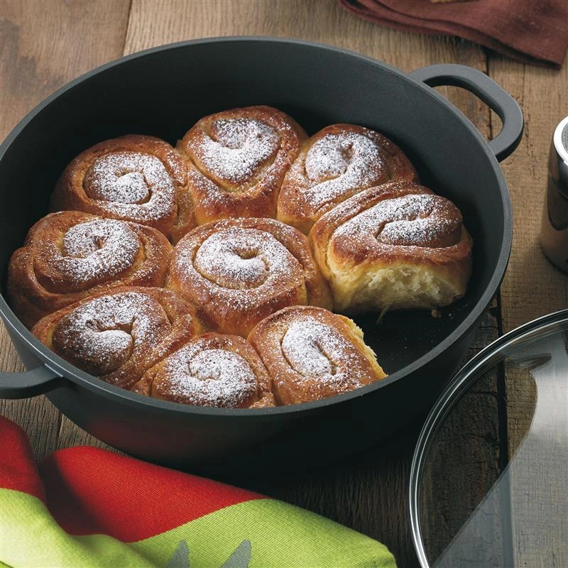 Kela - Naczynie okrągłe 5l +szklana pokrywka Kerros