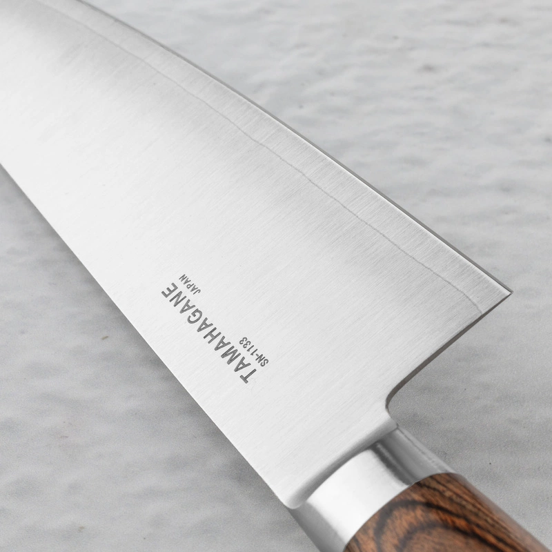 Tamahagane - San Brown VG-5 Nóż Kengata 19,5 cm