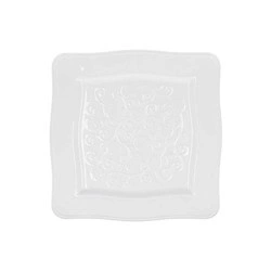 La Porcellana Bianca - zestaw 6 talerzy kwadratowych 26.5 cm Florentina