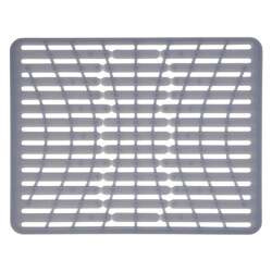 OXO - Mata do zlewu 28x32cm. Silikon szara GoodGrips