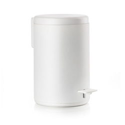 Zone Denmark - Kosz na śmieci pedałowy Rim 3l white