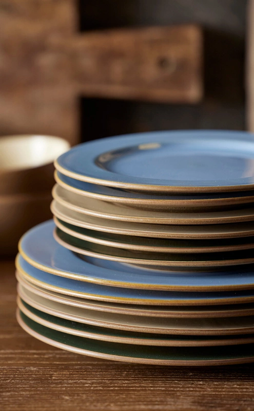 Bitz - Talerz 27 cm Wood/Forest Stoneware