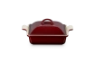 Le Creuset  - Kwadratowa Forma z Pokrywką 23 cm Garnet