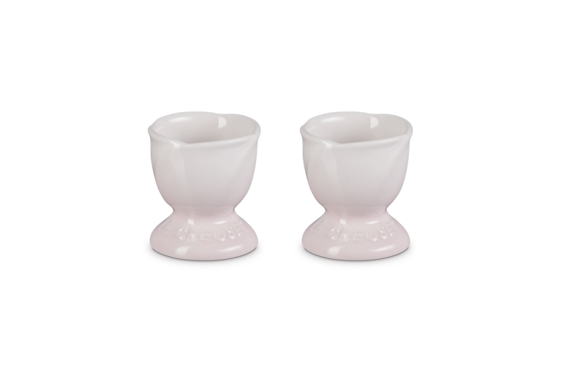 Le Creuset - Zestaw Kieliszków na jajko Jardin shell pink