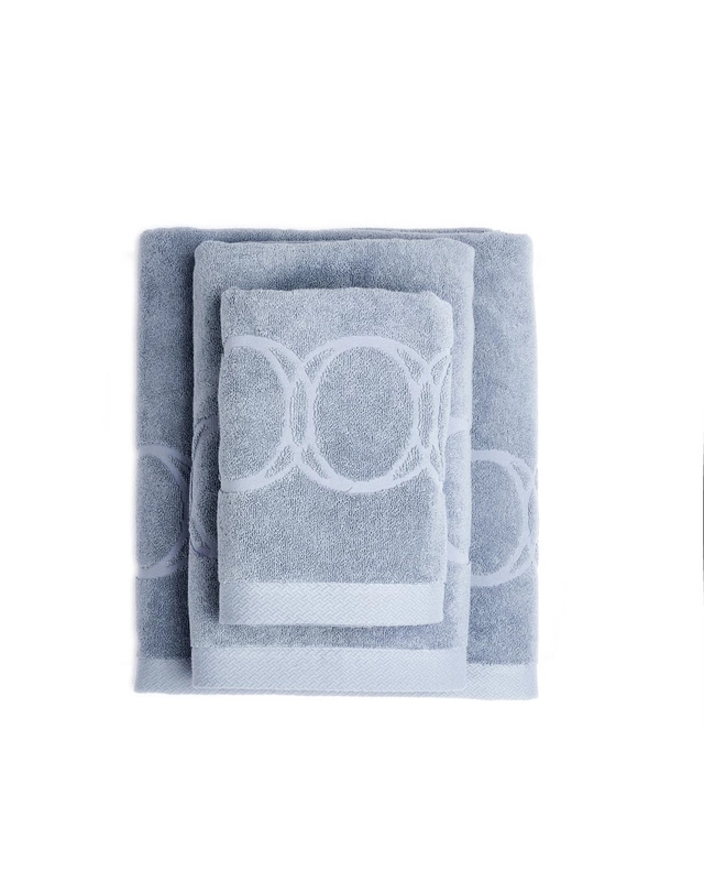 Officine Monogram - Ręcznik kąpielowy Monogram Opus 100x160cm szary