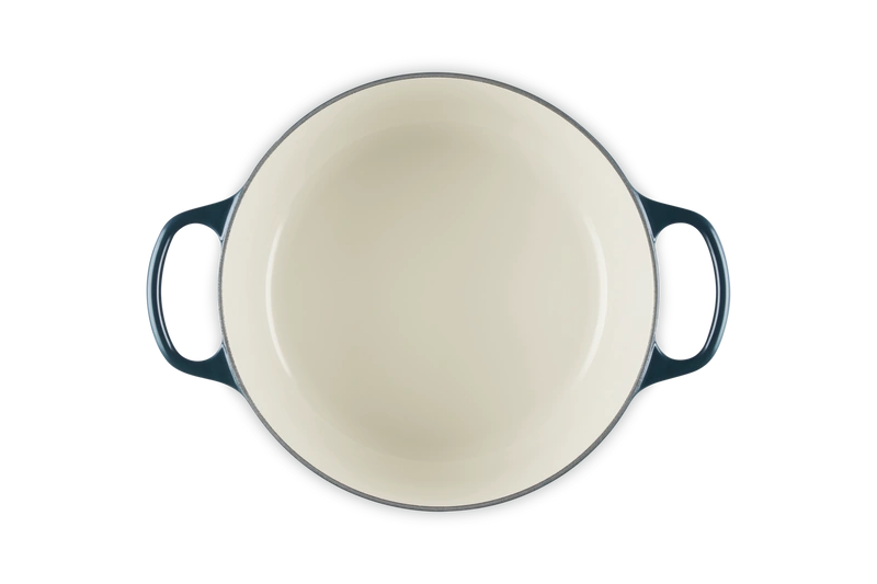 Le Creuset brytfanna żeliwna emaliowana Signature okrągła 26 cm 5,3l nuit