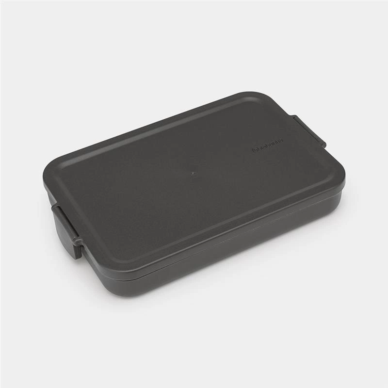Brabantia - Pojemnik na lunch płaski Make&Take Dark Grey