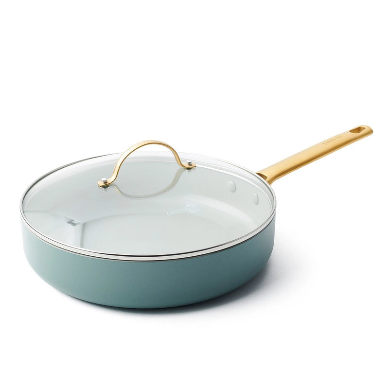 GreenPan - Patelnia ceramiczna głęboka PADOVA Sky Blue 28 cm