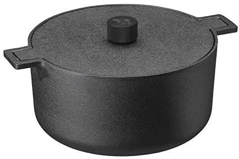 Skeppshult - Naczynie/garnek do zapiekania z pokrywą 5 l, Noir