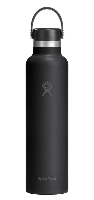 Hydro Flask - Butelka 24 oz Standard z nakrętką Flex,czarny