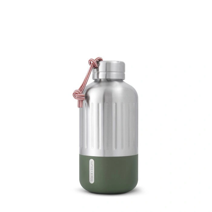Black + Blum - Butelka stalowa EXPLORER 650 ml, oliwkowa