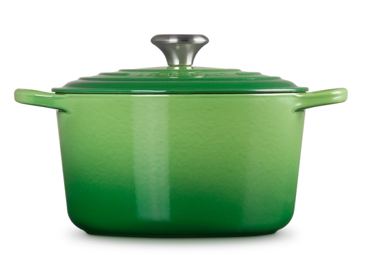 Le Creuset - garnek żeliwny emaliowany wysoki 5 l 24 cm bamboo