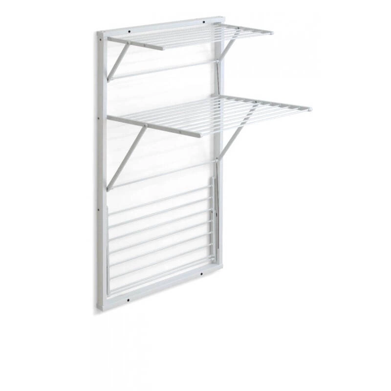 ARREDAMENTI - KARIM Naścienna suszarka na pranie - 63 x68 cm, Biały