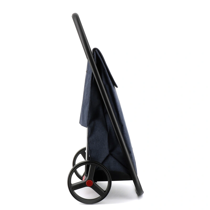 Rolser - Wózek na zakupy Com Tweed 8 Black Tube granatowy