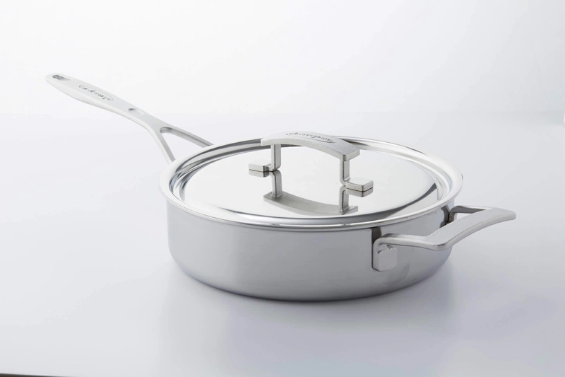 Demeyere - INDUSTRY 5 Patelnia głęboka 2H z pokrywką 24 cm