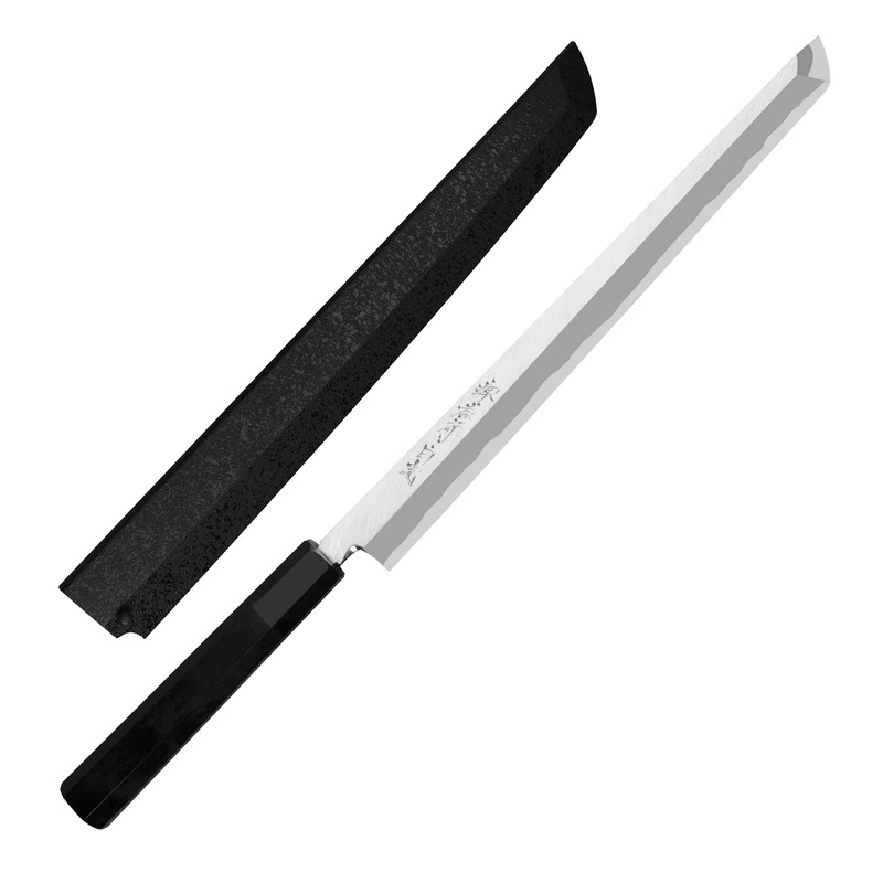 Sakai Takayuki - Byakko Shirogami#1 Nóż Sakimaru 27 cm